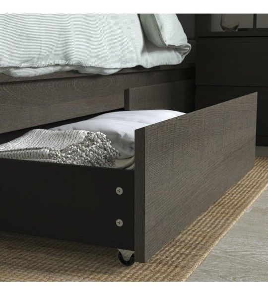 Set Of Two Ikea Under Bed Storage Drawers Set Of Two Wheel On $50