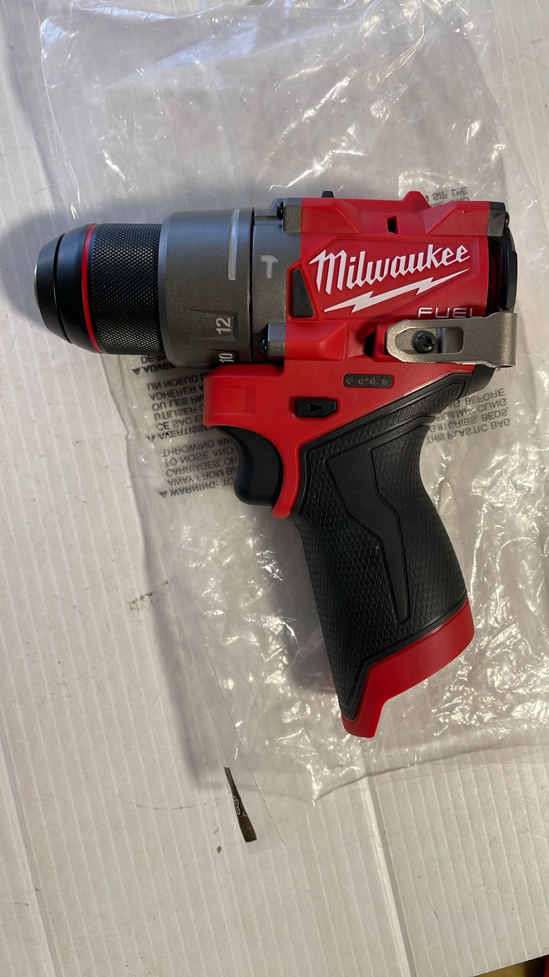 Milwaukee FUEL M12 1/2" Hammer DRILL 60.00 Firm