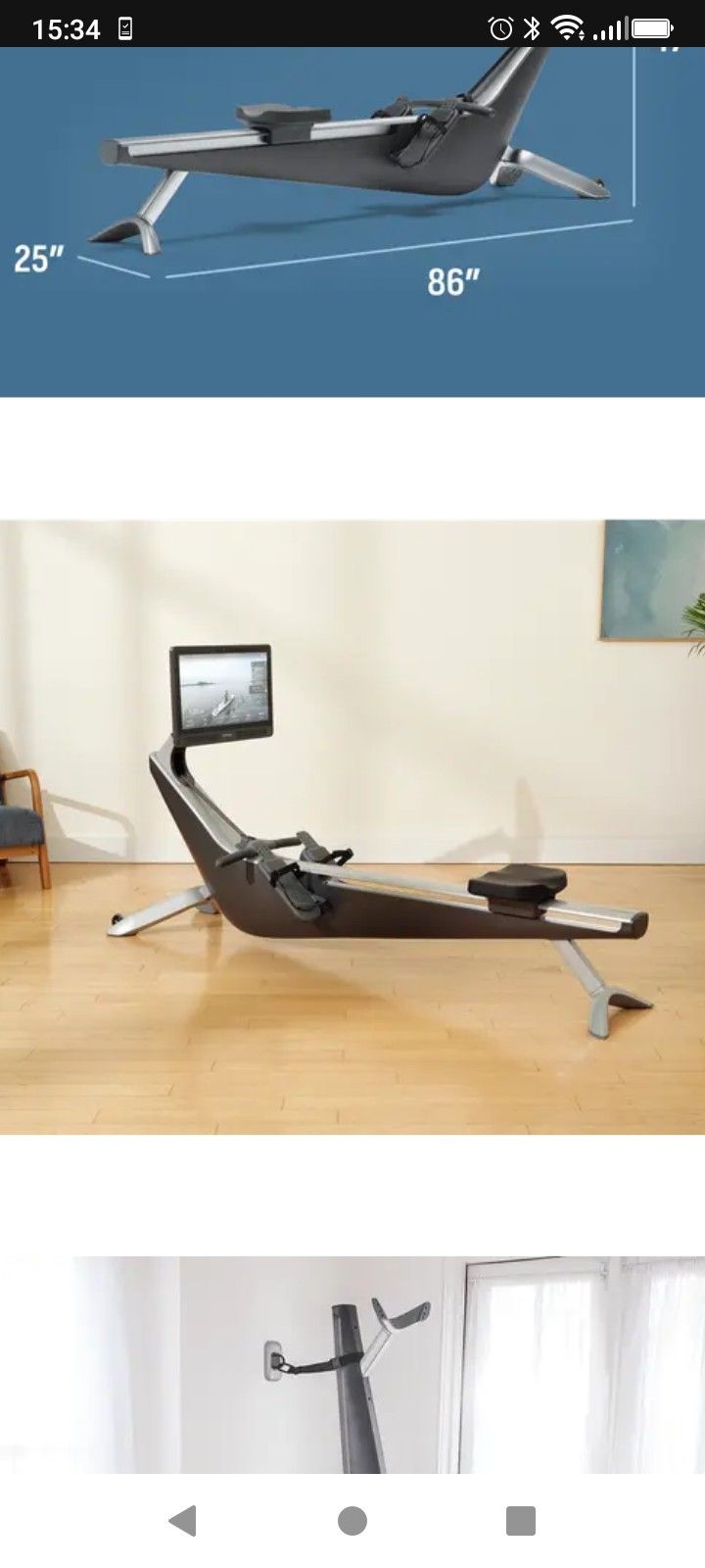Like New Rowing Machine Rower