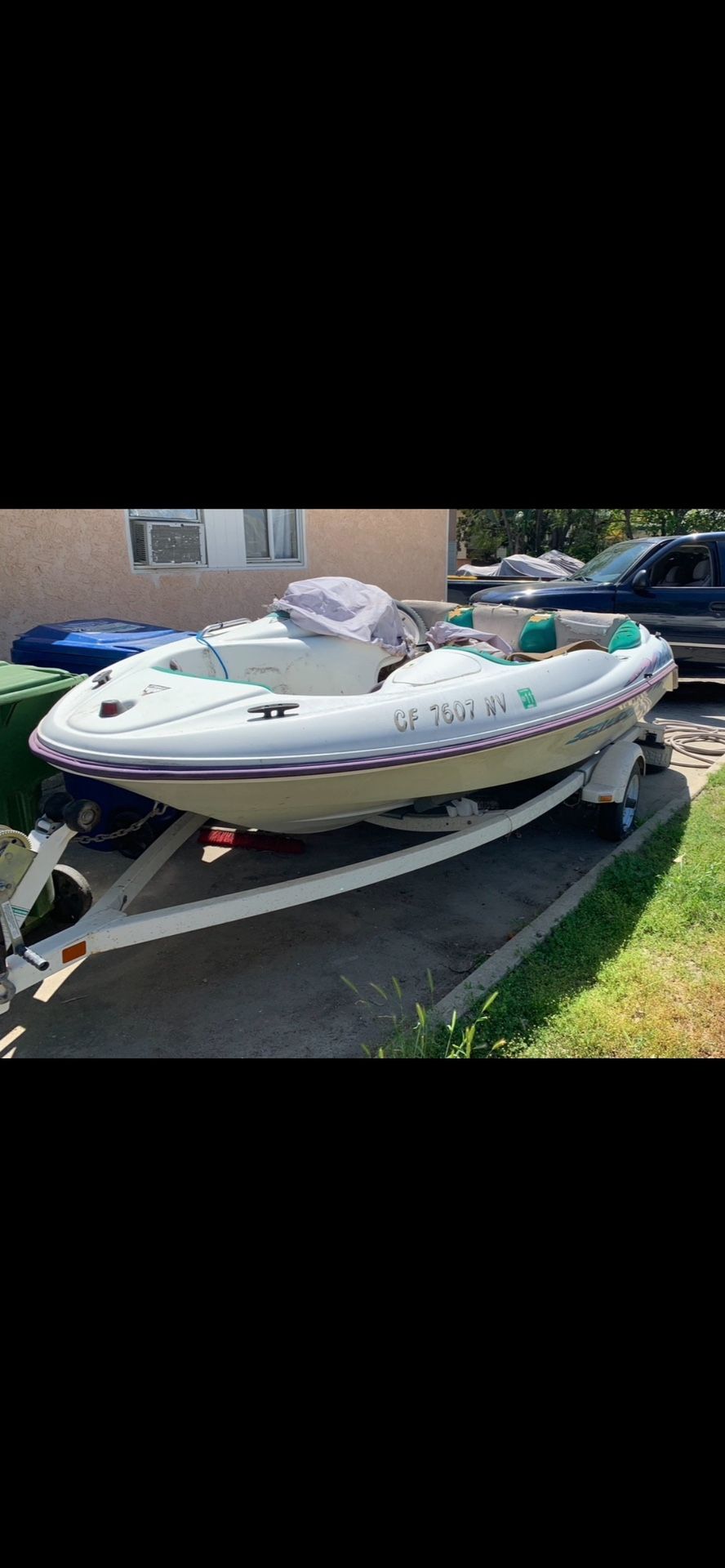 Free Speed Boat Seadoo Bombardier 1996