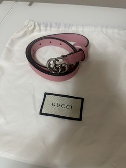 Pink Gucci Belt