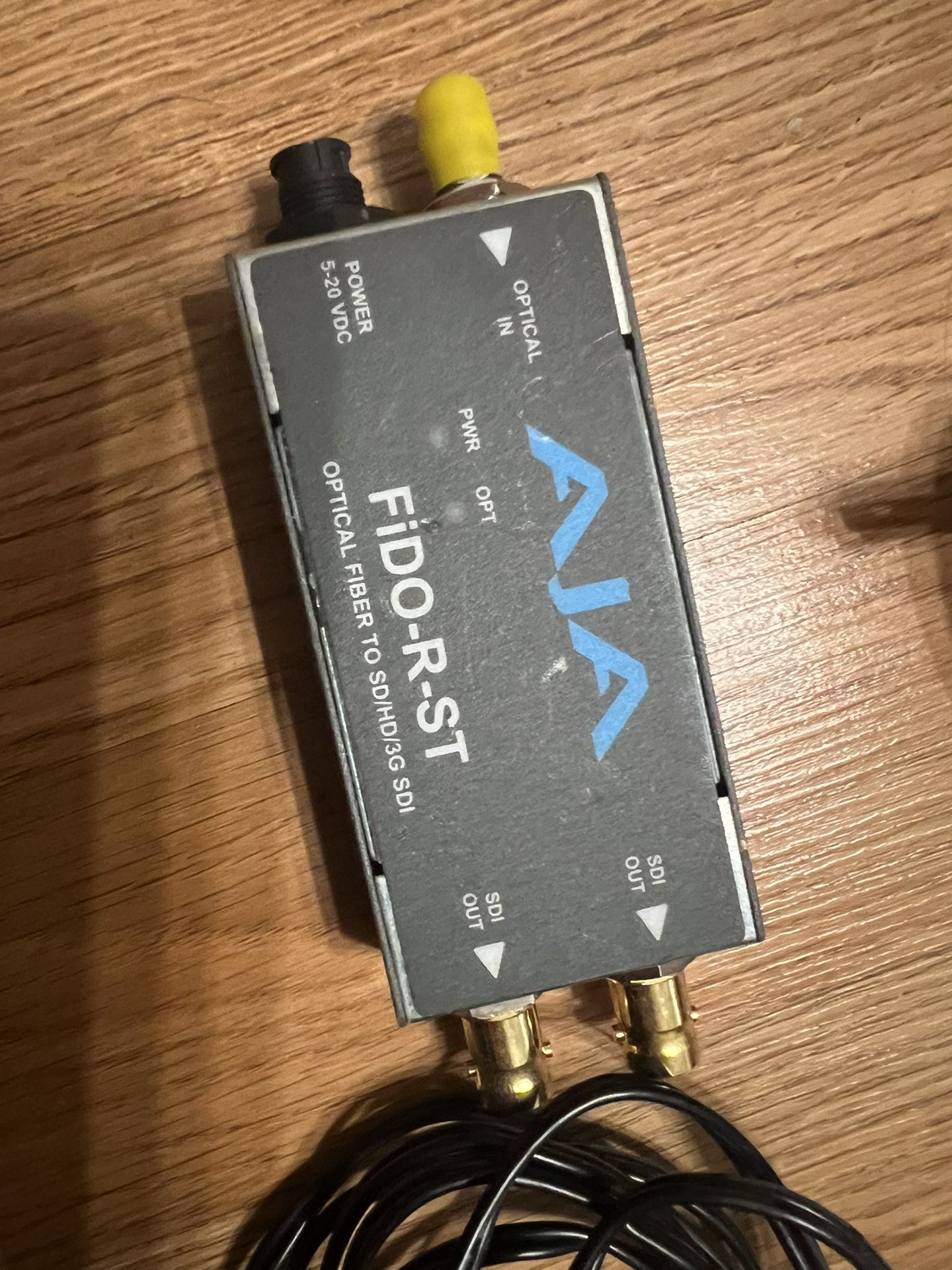 Aja Fiber Receiver ST Fido-R-ST