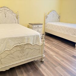 Twin Beds With Dresser 