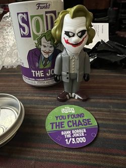 Soda Can Joker CHASE in Mint Condition  $$40.00