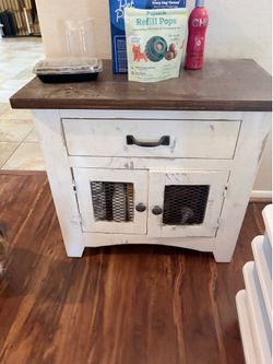 Coffee table and 2 side tables