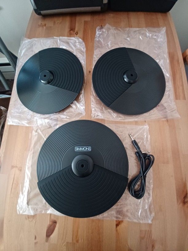 New Cymbal Set Electronic Drums Simmons 