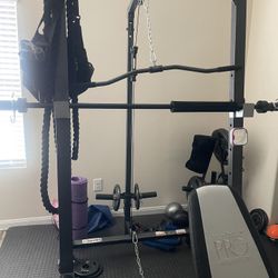 Marcy Pro Gym Set And Weights