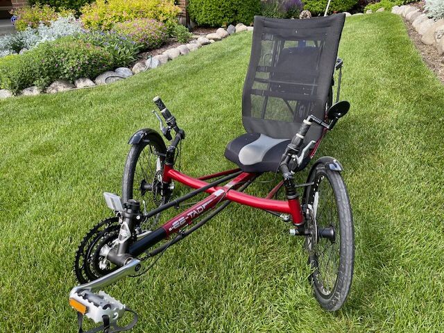 Sun Trike For Adults-like New-adjustable Length For Rider-fenders And Bike Rack Added