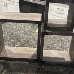 Floating Box Display Shelves 
