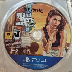 PS4 grand theft auto 5