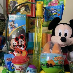 Mickey Mouse Easter basket