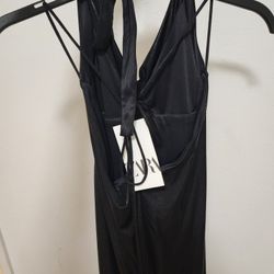 Metalic Black Dress 