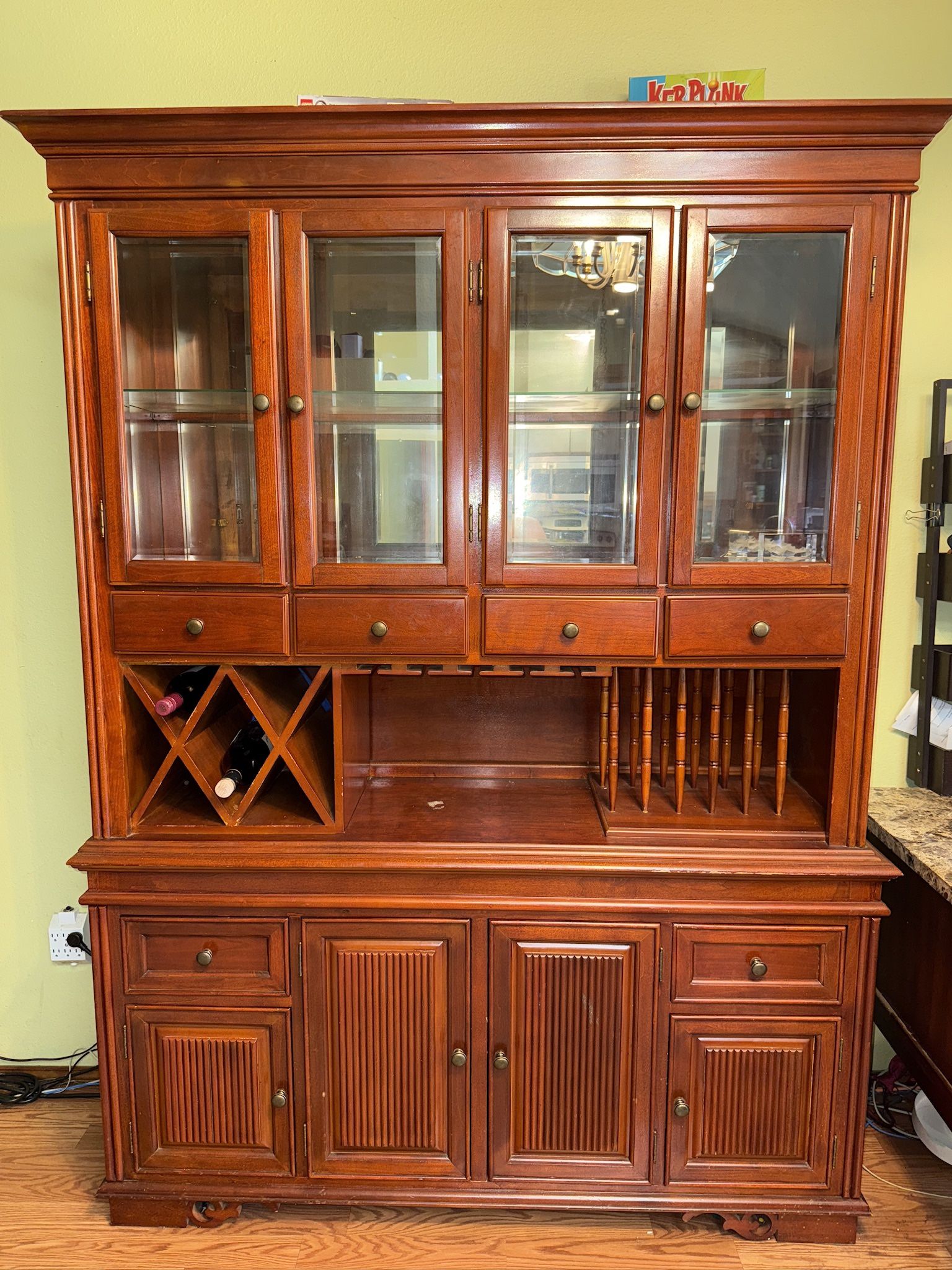 Wooden China Cabinet