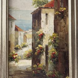 To The Beach Oil Painting 