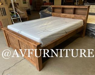 Full Bed and Foam Mattress