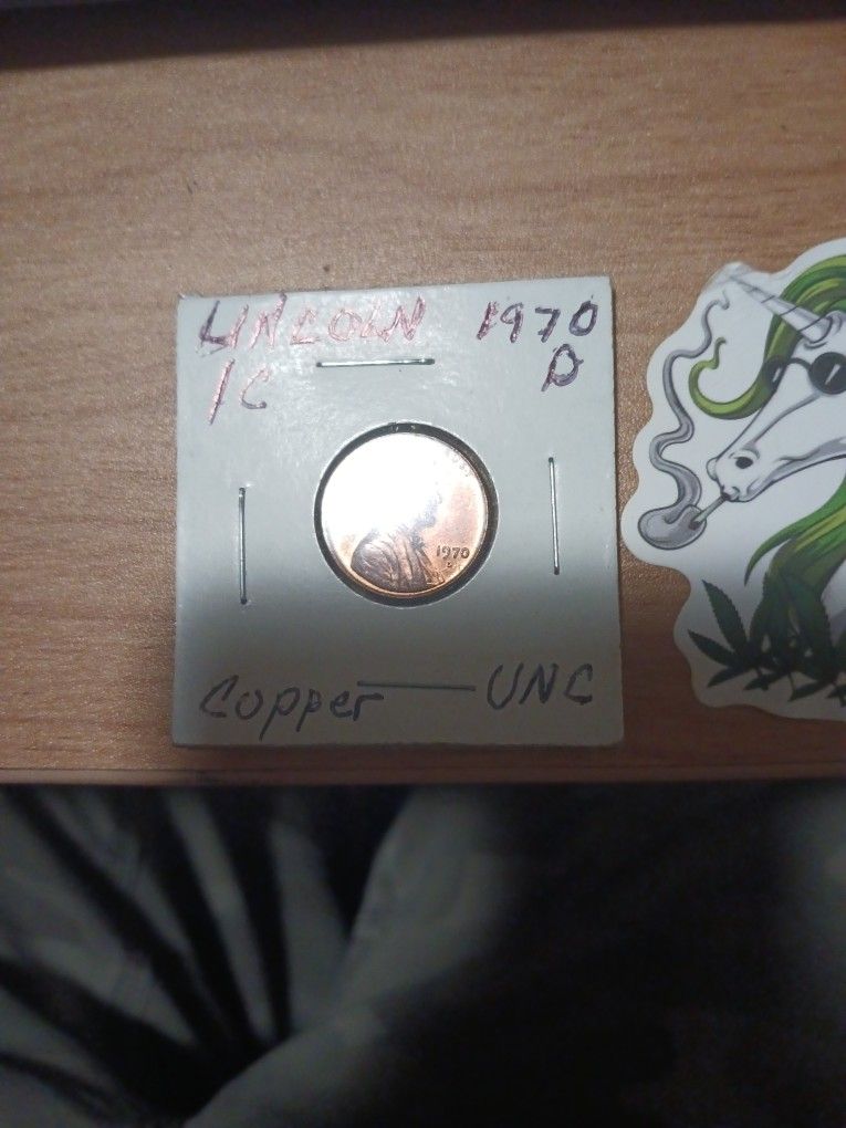 1970 D Coppy Penny