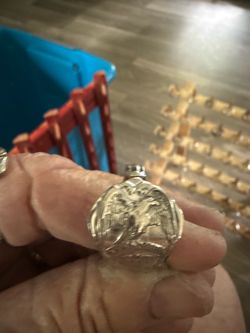 Hand crafted vintage spoon ring