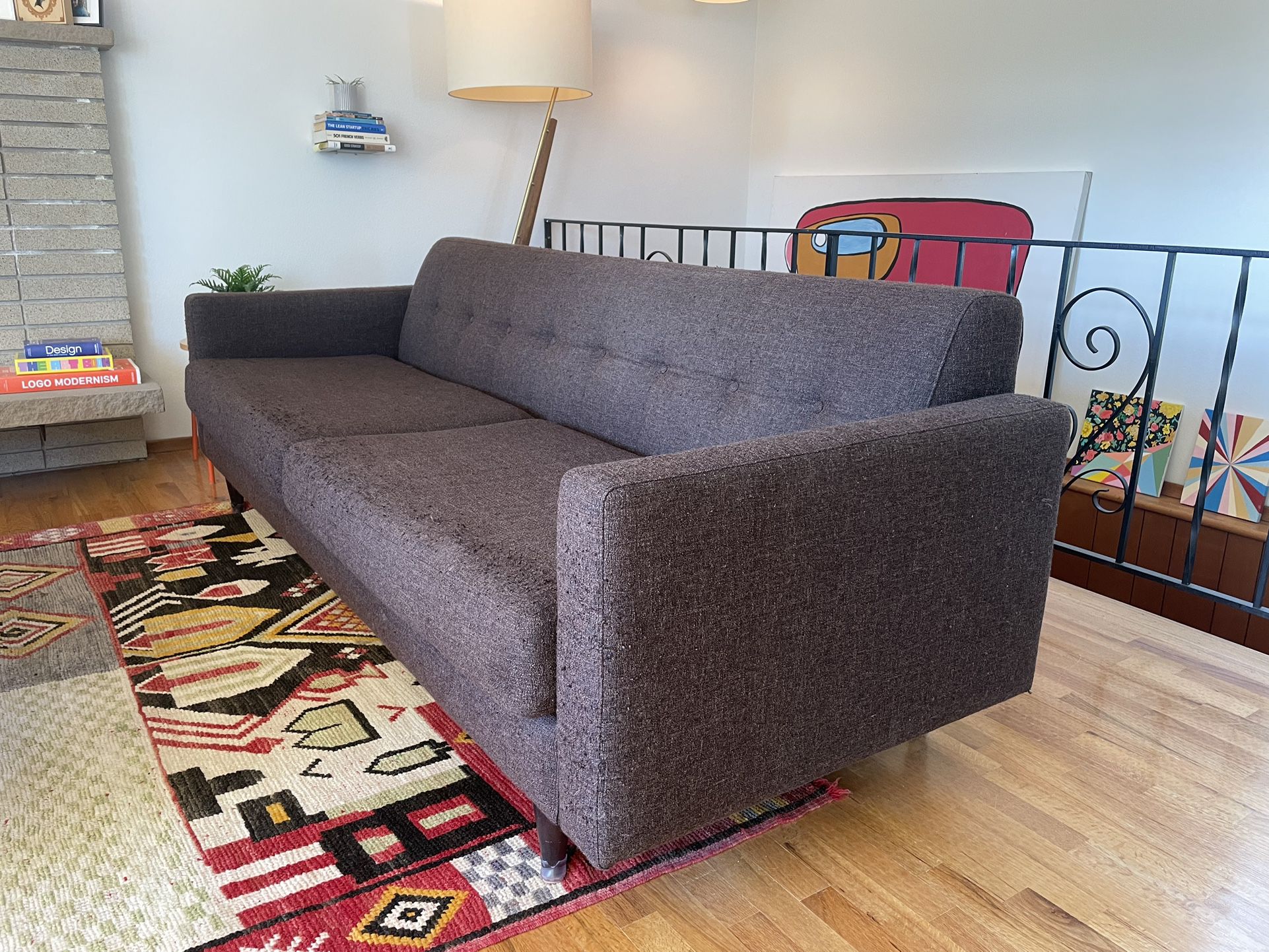 Mid Century Modern Style Sofa 