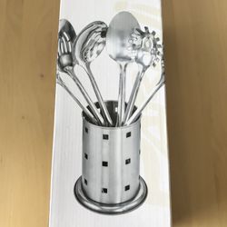 Parini 7 pc. Stainless Steel Utensil Set