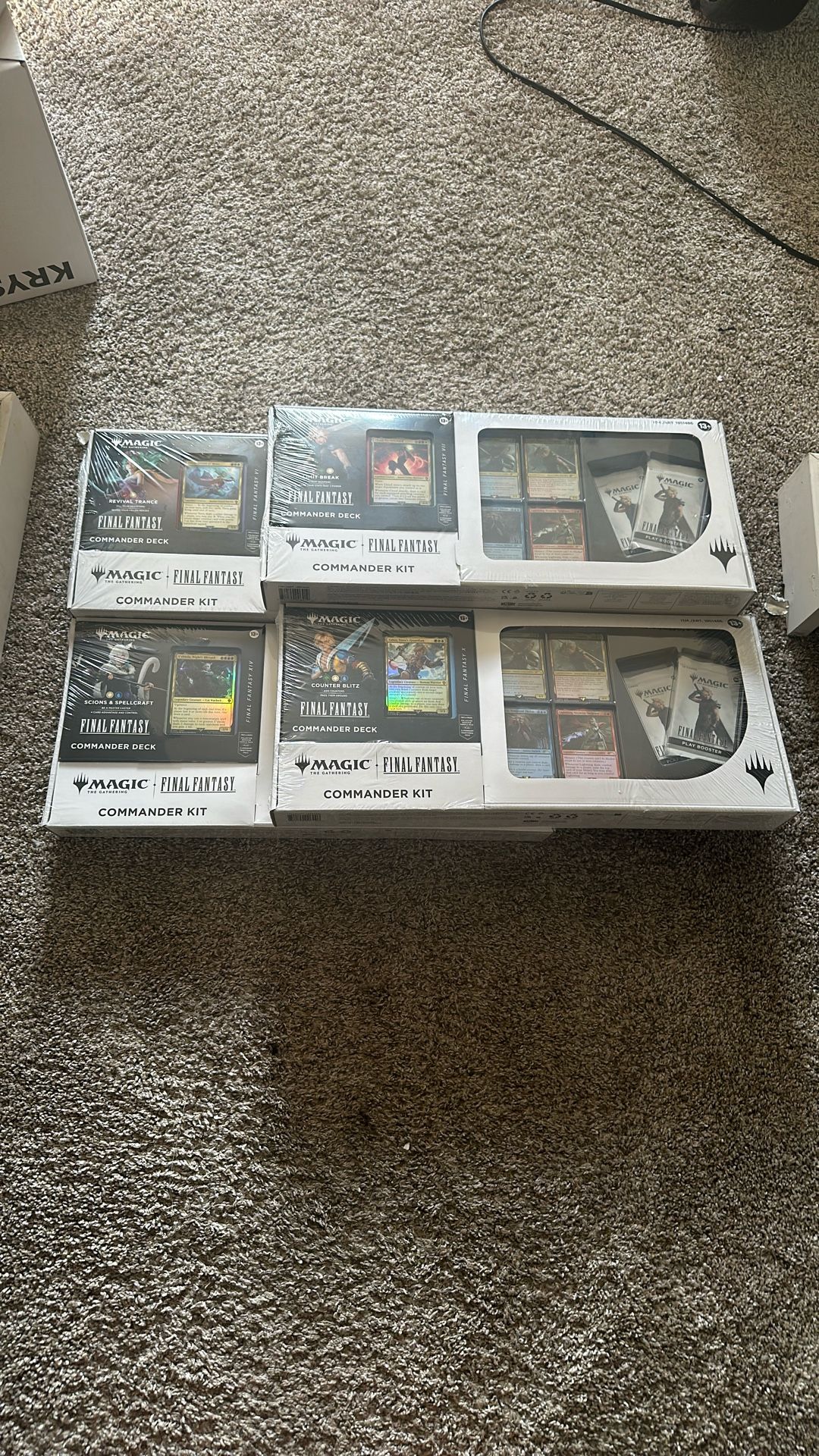 MTG Final Fantasy Commander Kits - www.magambanetwork.com