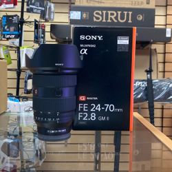 Sony 24-70 F2.8 GM II