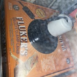 Flukers Deluxe Clamp Lamp