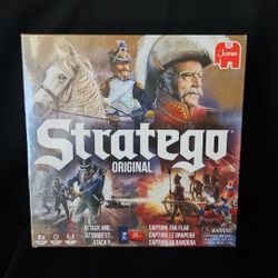 STRATEGO Original Jumbo Battlefield Strategy Board Game Factory Sealed 