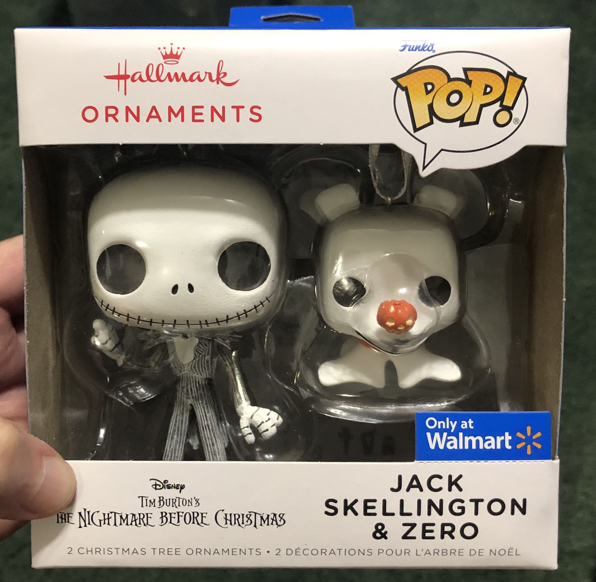 FUNKO HALLMARK NIGHTMARE BEFORE XMAS WALMART EXCL ORNAMENT NEW
