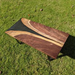 Epoxy Coffee Table / End Tables Wood 