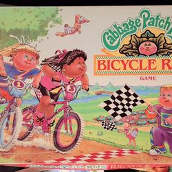 Vintage Cabbage Patch Kids Bicycle Race Board Game