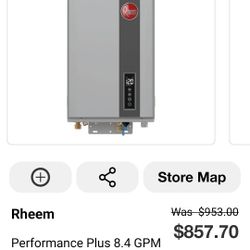 Tankless Water Heater New 