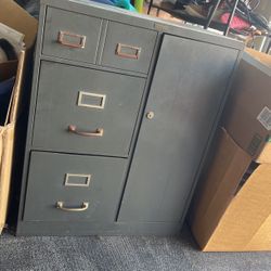 Vintage Steelmaster Filing Cabinet 