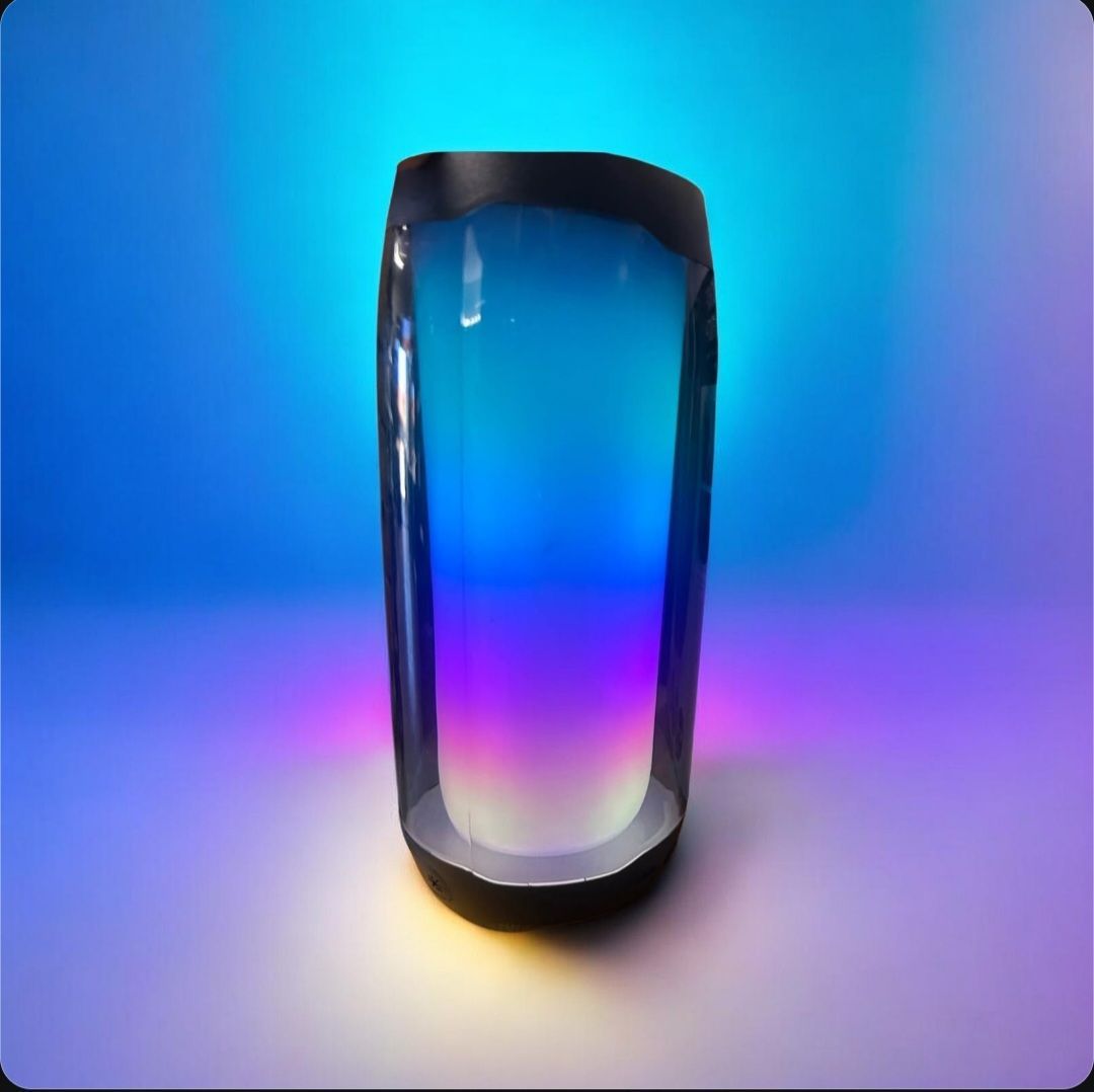 SILVER CREST Basic ENCEINTE BLUETOOTH Portable LED Colored Loud Speaker Sealed