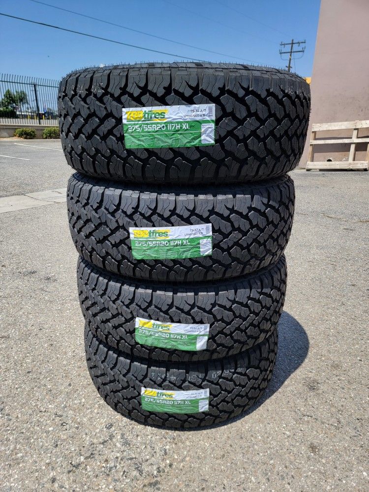 275 55 20 NEW TIRES SILVERADO SUBURBAN AVALANCHE TAHOE SIERRA F150 RAM RUBICON GLADIATOR