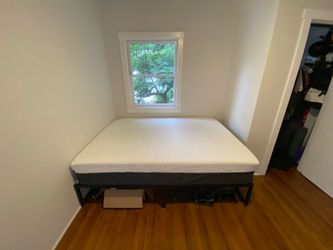 Queen Mattress with Bed Frame