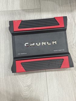 Crunch Powerzone PZ-1020.4 1000W Max (500W RMS) 2-ohm Stable 4-Channel Amplifier