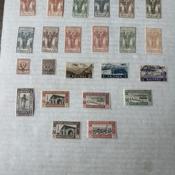 African Colonies Under Italian Occupation Group Of 23 Stamps 
