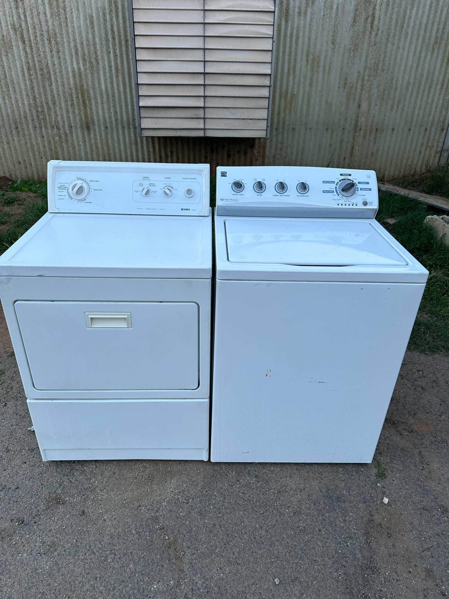 Kenmore Washer And Gas Dryer