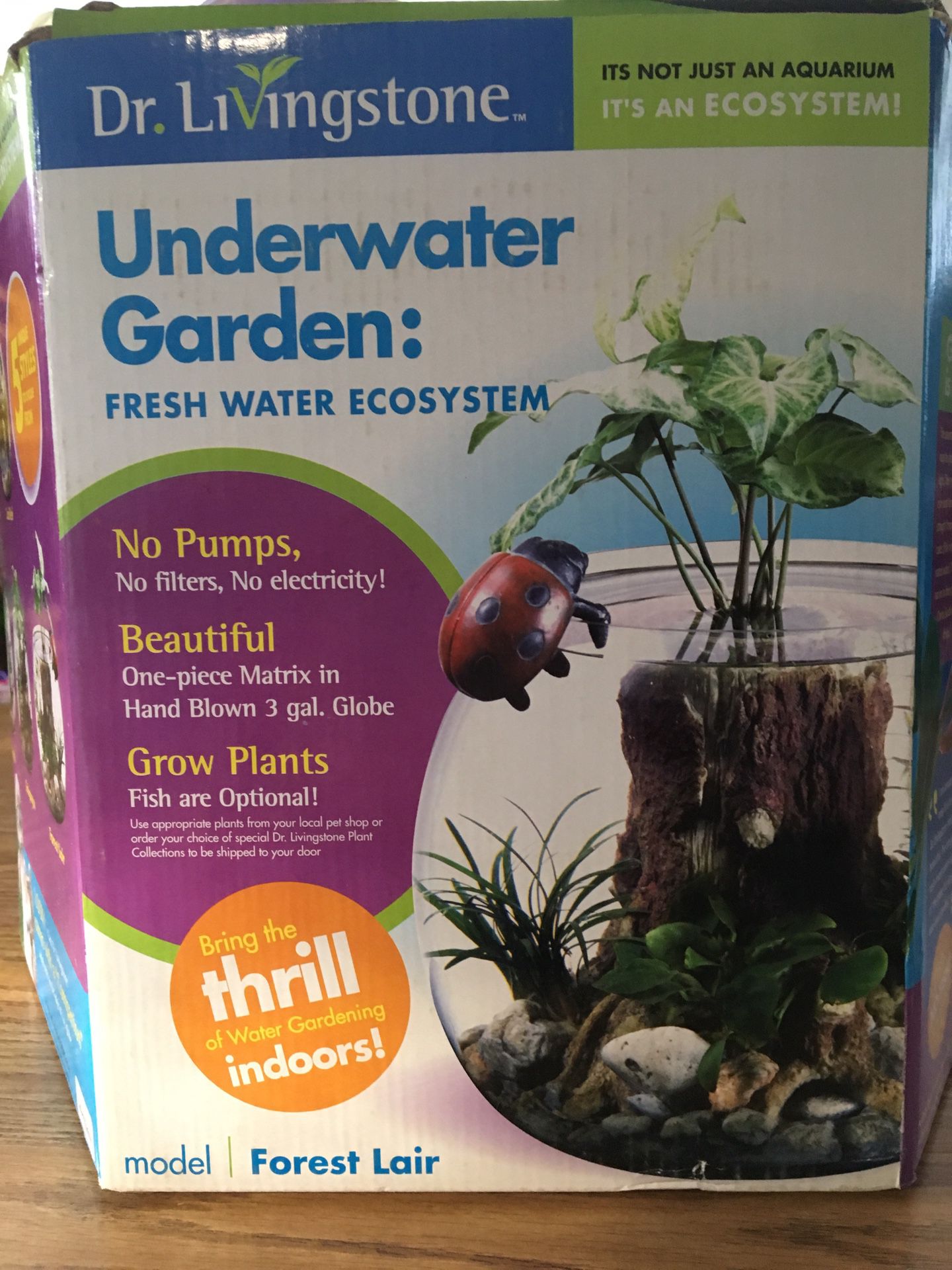 Underwater Garden for Plants/Fish (New)