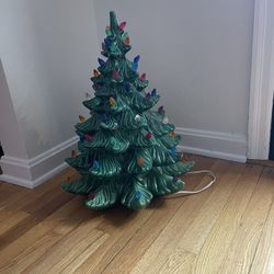 Vintage Ceramic Christmas Tree