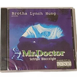 New Sealed Mr. Doctor Setripn' Bloccstyle CD Brotha Lynch Rare Black Market HTF 