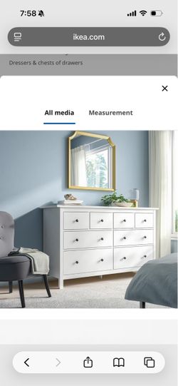 IKEA dresser white
