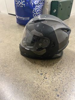 Small motorcycle helmet