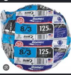 New Romex wire 6/3