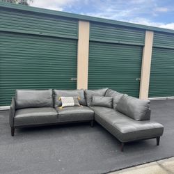 Leather Sectional Sofa