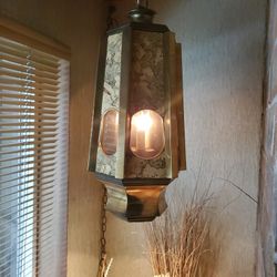 1960s Modern Organic Lantern