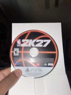 Ps5 game 2k27