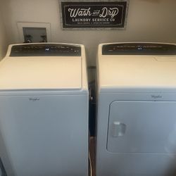 Whirlpool Cabrio Washer and Dryer Heavy Duty XL Capacity - Lavadora y Secadora