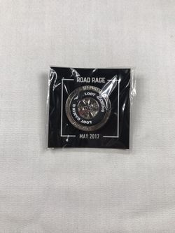 Road rage May 2017 pin