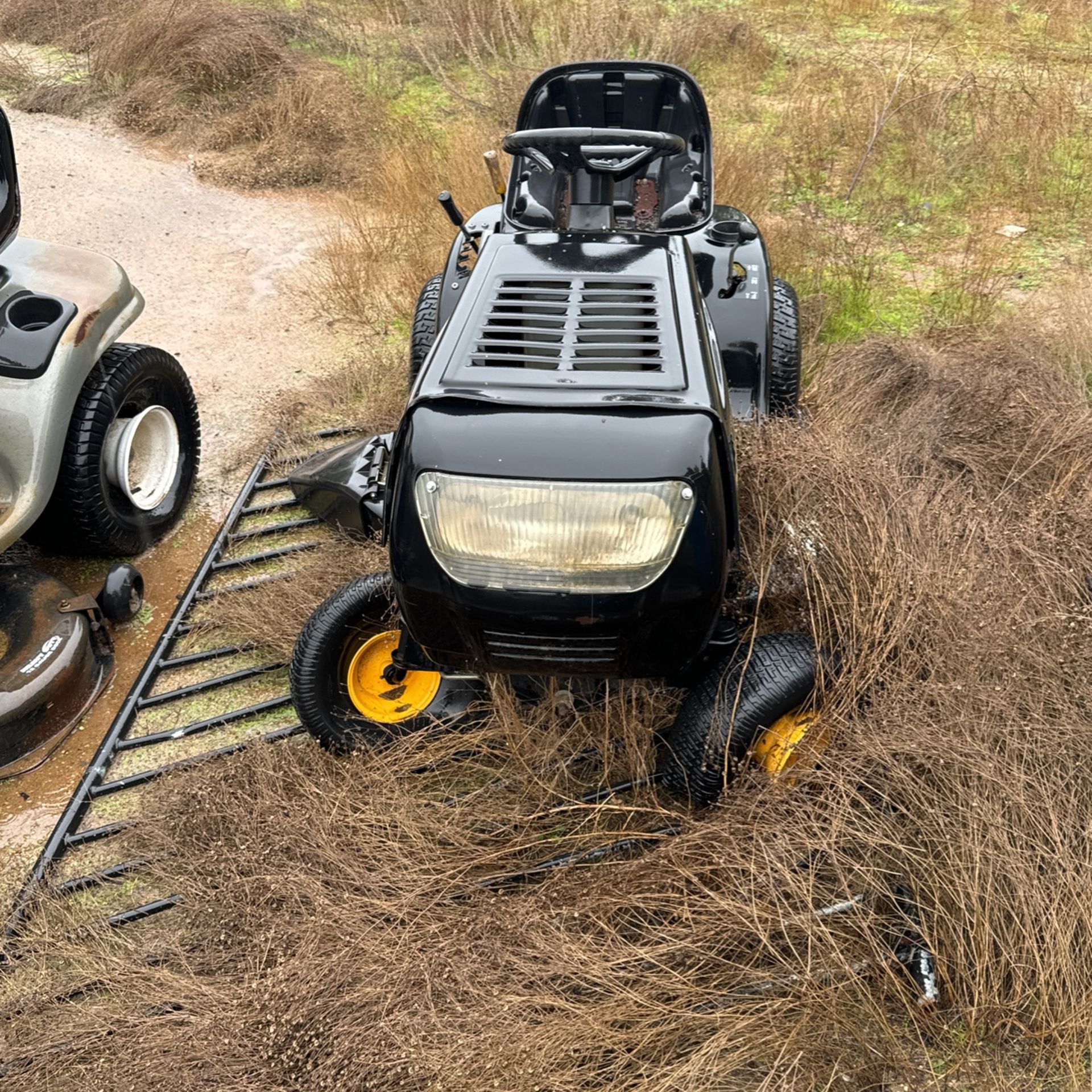 Broken Old Lawnmowers